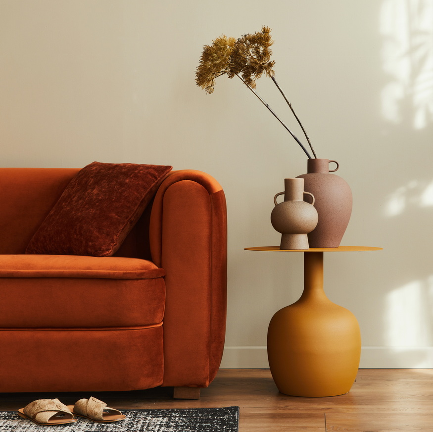 Zandbeige keramische vaas